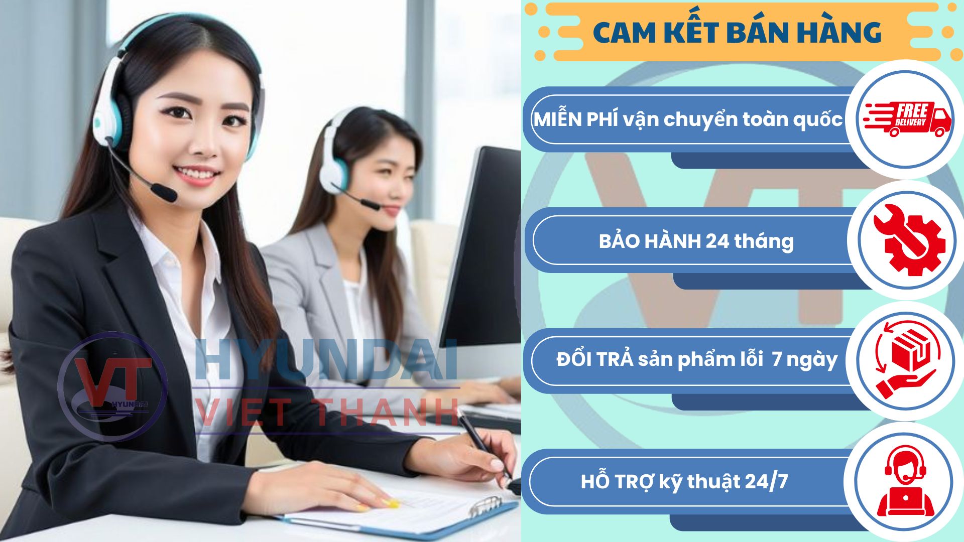 Cam kết bán hàng máy phát điện