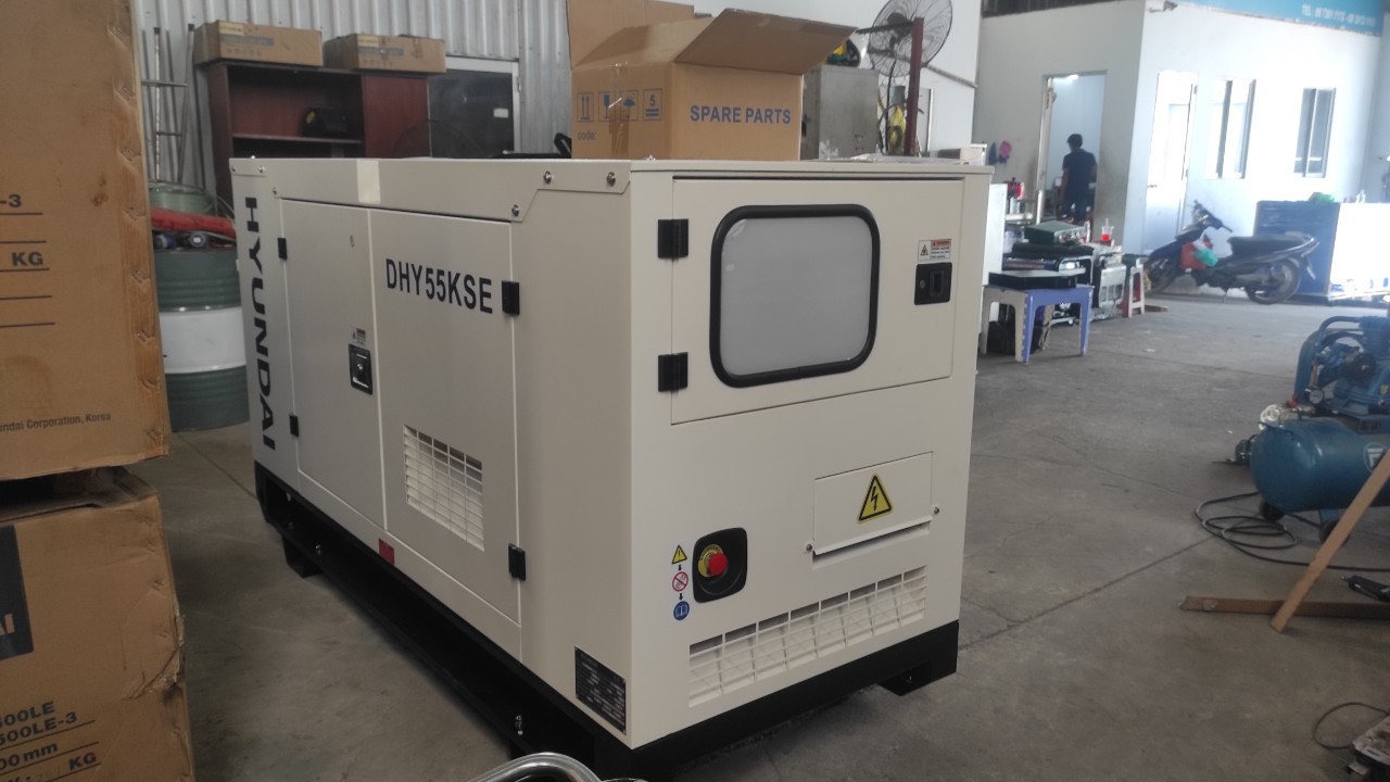 Máy phát điện Hyundai 50KVA DHY55KSE