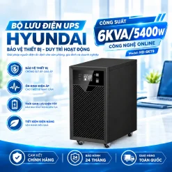bộ lưu điện Hyundai 6kva HD-6KT9