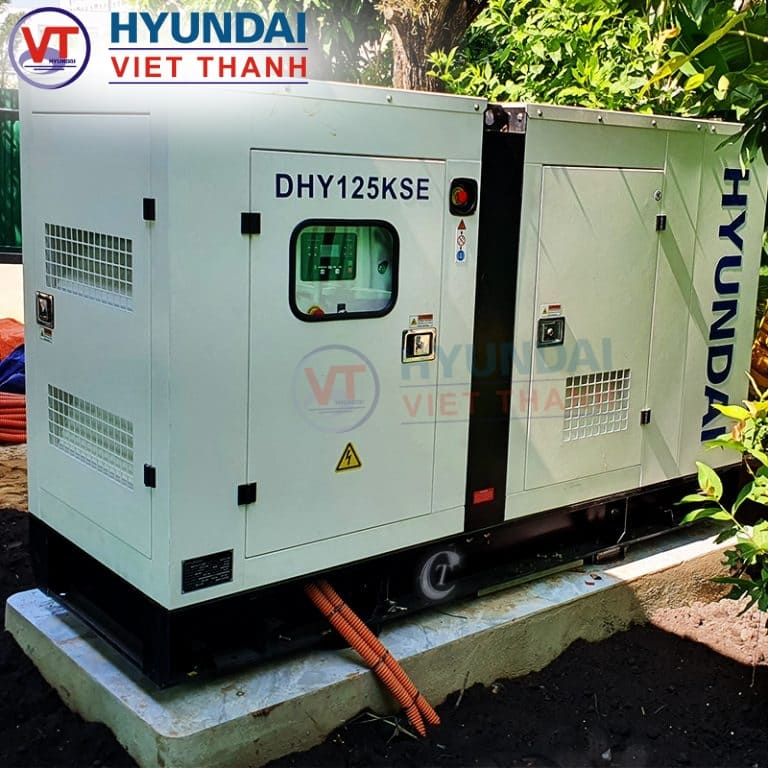 Máy phát điện Hyundai 110KVA DHY125KSE-Ảnh 1