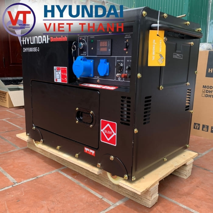 Máy phát điện Hyundai 5kw DHY6000SE-Ảnh 1