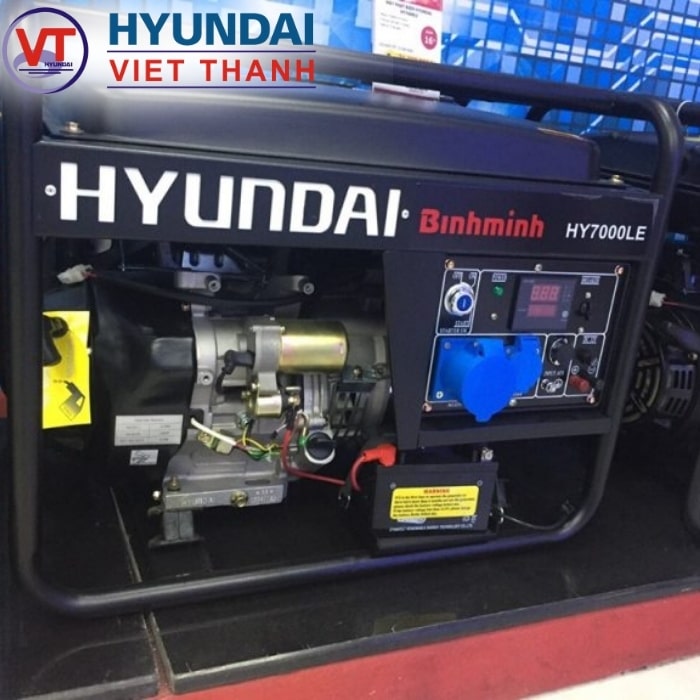 Máy phát điện 5KW Hyundai HY7000LE-ảnh 1 Máy phát điện 5KW Hyundai HY7000LE-ảnh 1