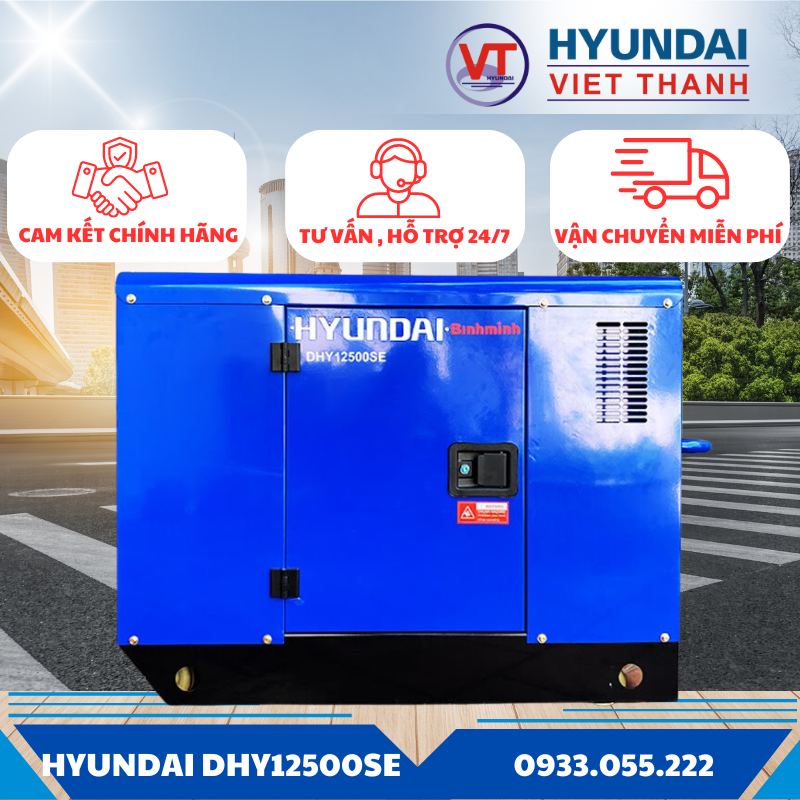 Máy phát điện 3 pha 10kva