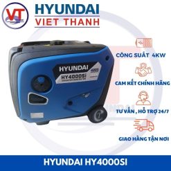 Máy phát điện chạy xăng 4KW Hyundai HY4000SI Inverter