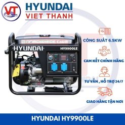 Máy phát điện chạy xăng 6.5KW Hyundai HY9900LE