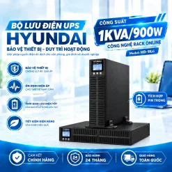Bộ lưu điện Hyundai 1KVA HD-1KRi