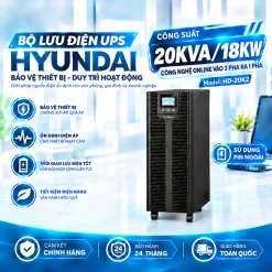 bộ lưu điện Hyundai 20KVA HD-20K2